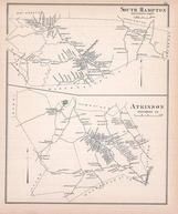 Hampton South, Atkinson, New Hampshire State Atlas 1892 Uncolored